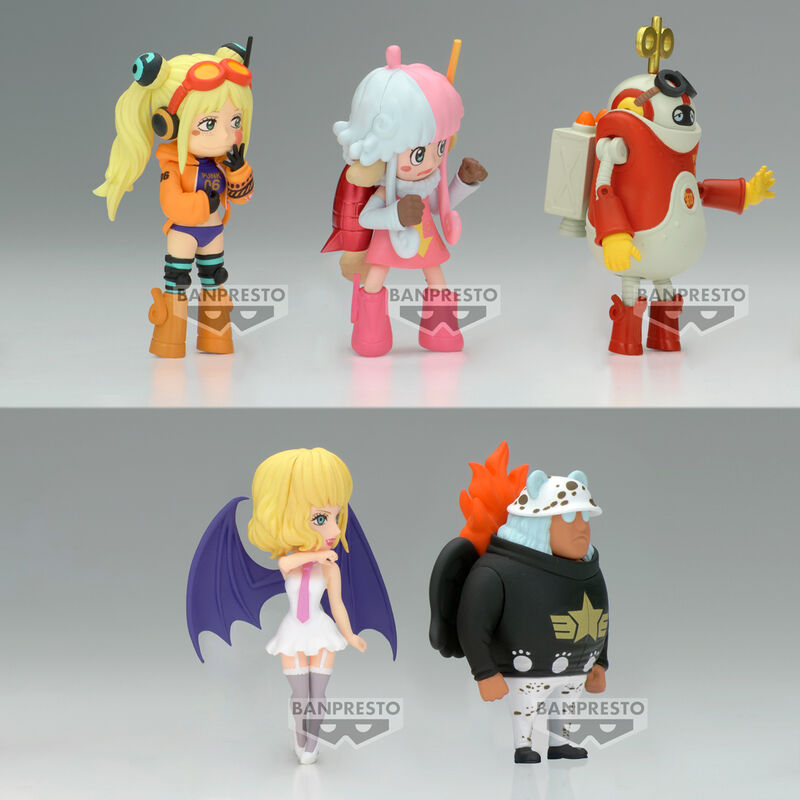 SET WORLD COLLECTABLE FIGURE WCF EGGHEAD 5 ONE PIECE 5 FIGURAS