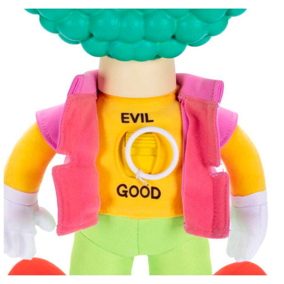 EVIL KRUSTY THE CLOWN TALKING DOLL - THE SIMPSONS TREEHOUSE OF HORROR - JAKKS PACIFIC (44CM)