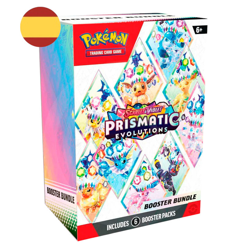 BUNDLE BOOSTER TCG EVOLUCIONES PRISMATICAS SV8.5 (ESPAÑOL)