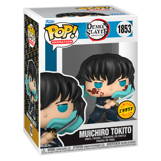 FUNKO POP DEMON SLAYER KIMETSU NO YAIBA MUICHIRO TOKITO CHASE #1853