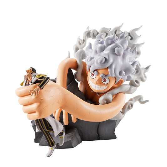 FIGURA ONE PIECE LUFFY GEAR 5 VS BORSALINO BURTS OF ENERGY - ICHIBANSHO BANPRESTO