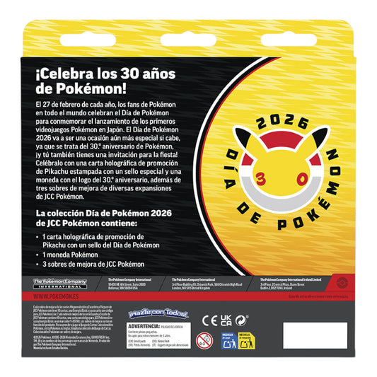 CAJA POKEMON DAY 2026 SPECIAL COLLECTION 30 ANIVERSARIO (ESPAÑOL)