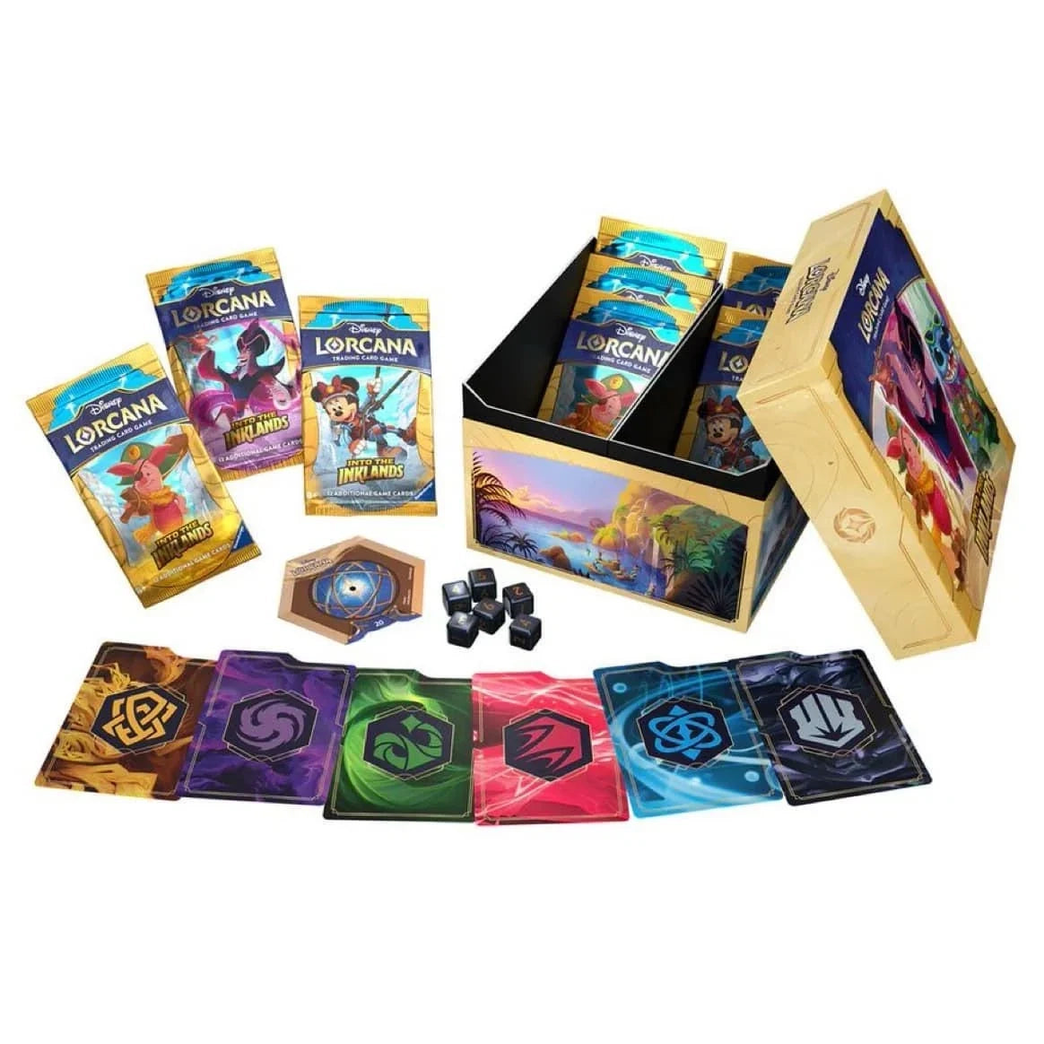 DISNEY LORCANA SERIE 3 - ILLUMINEER'S TROVE INTO THE INKLANDS (CAJA INGLÉS)