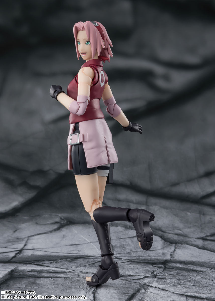 FIGURA SAKURA HARUNO INHERITOR TSUNADE'S INDOMINABLE WILL NARUTO SHIPPUDEN TAMASHII NATIONS - BANDAI SH FIGUARTS