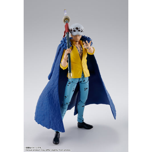 FIGURA ONE PIECE TRAFALGAR LAW THE RAID ON ONIGASHIMA - S.H. FIGUARTS BANDAI SPIRITS TAMASHII NATIONS