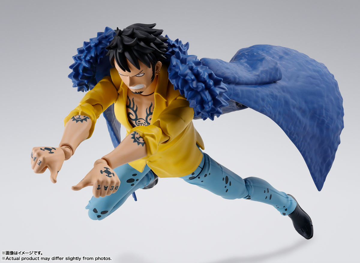 FIGURA ONE PIECE TRAFALGAR LAW THE RAID ON ONIGASHIMA - S.H. FIGUARTS BANDAI SPIRITS TAMASHII NATIONS