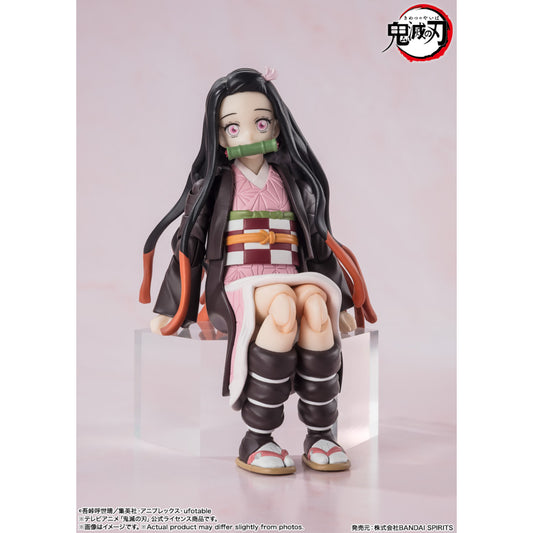 FIGURA NEZUKO KAMADO DEMON SLAYER - KIMETSU NO YAIBA - S.H. FIGUARTS BANDAI TAMASHII NATIONS