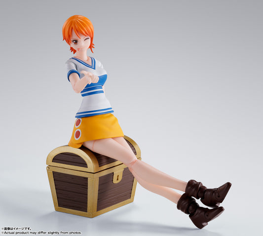 FIGURA ONE PIECE NAMI - ROMANCE DAWN - S.H. FIGUARTS BANDAI TAMASHII NATIONS