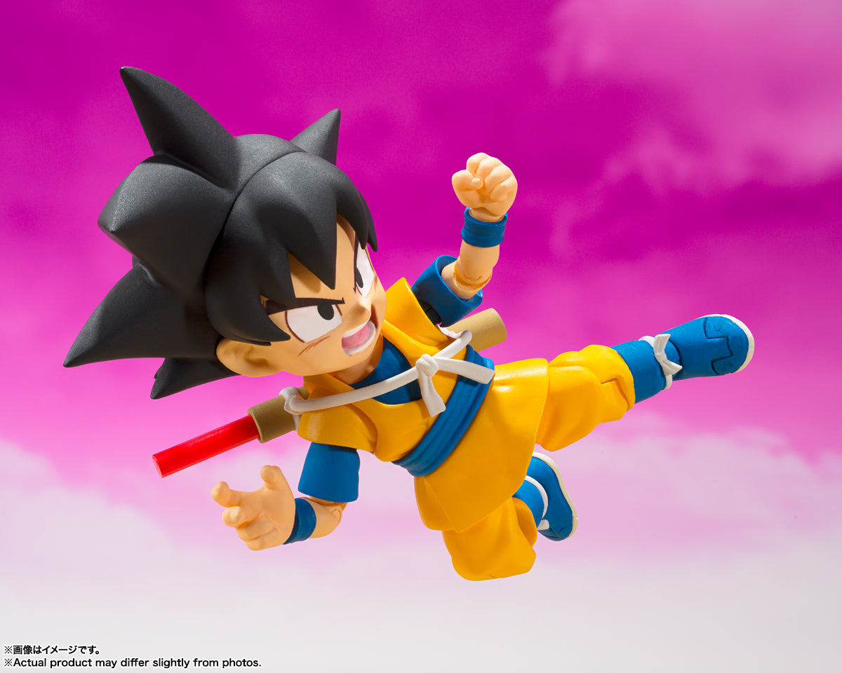 FIGURA SON GOKU MINI DRAGON BALL DAIMA- S.H. FIGUARTS BANDAI TAMASHII NATIONS