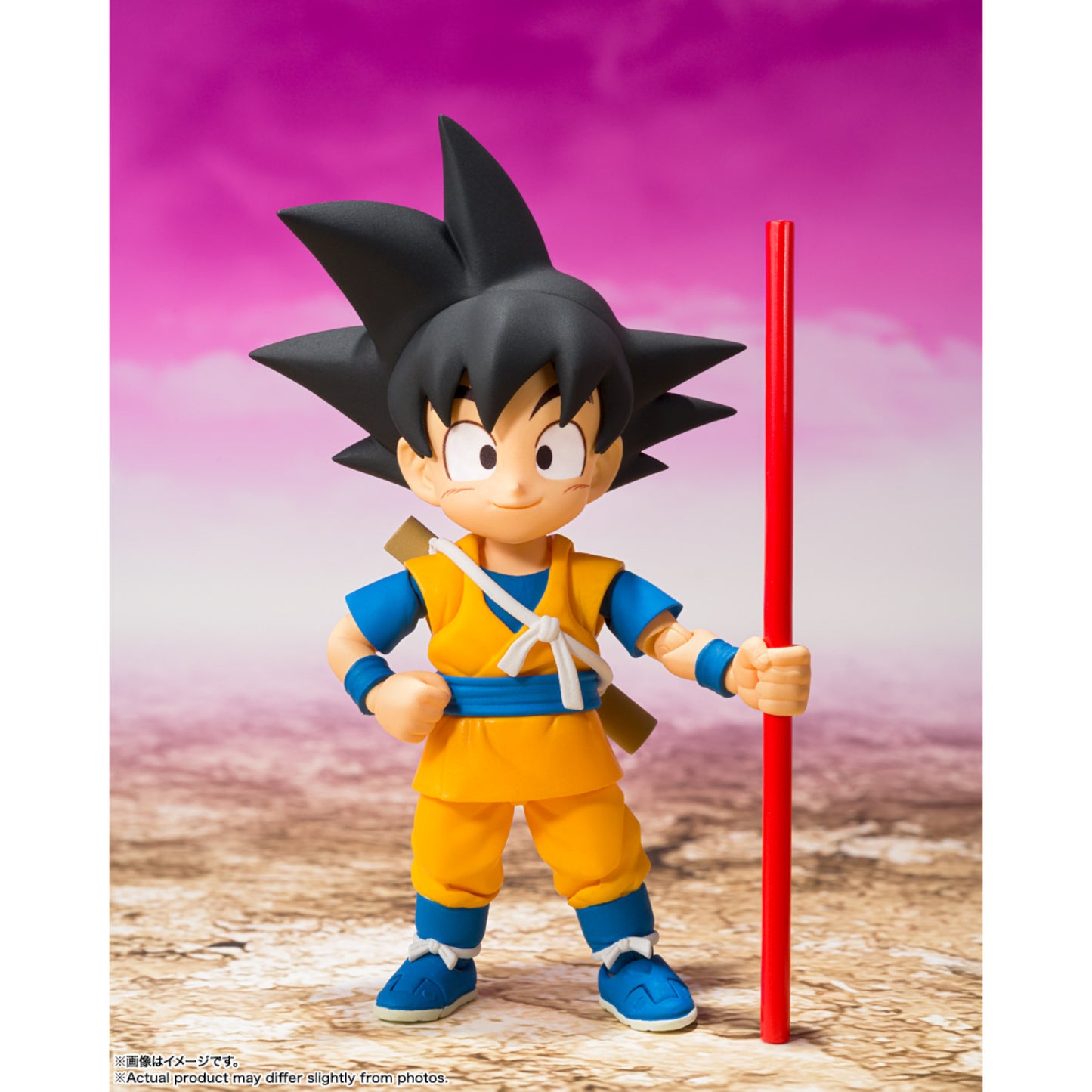 FIGURA SON GOKU MINI DRAGON BALL DAIMA- S.H. FIGUARTS BANDAI TAMASHII NATIONS