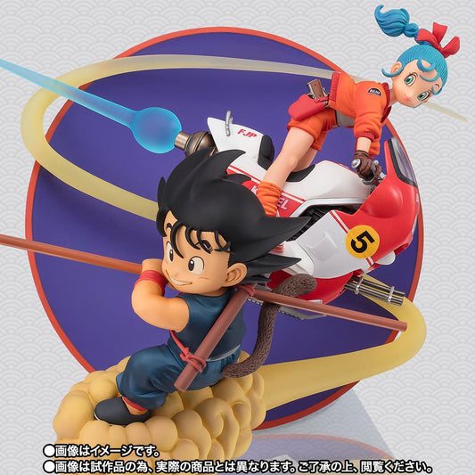 FIGURE SON GOKU & BULMA DRAGON BALL FIGUARTS ZERO COLLECTORS SHOP - TAMASHII NATIONS