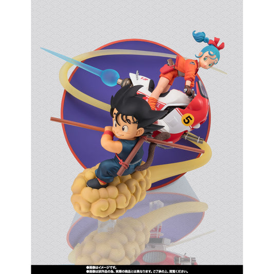FIGURE SON GOKU & BULMA DRAGON BALL FIGUARTS ZERO COLLECTORS SHOP - TAMASHII NATIONS