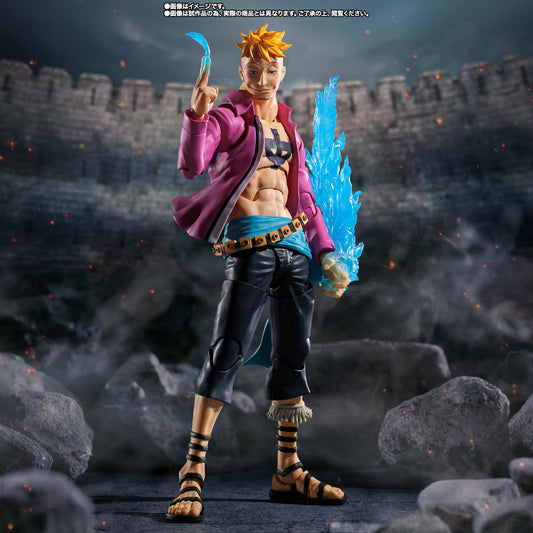 FIGURA ONE PIECE MARCO MARINEFORD S.H. FIGUARTS BANDAI TAMASHII NATIONS