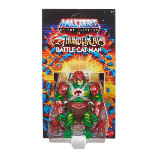 FIGURA BATTLE CAT-MAN THUNDERCATS X MASTERS OF THE UNIVERSE