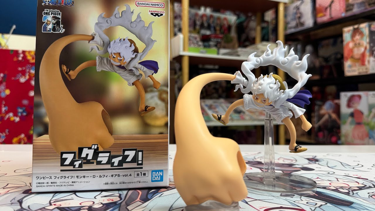 FIGURA ONE PIECE MONKEY D. LUFFY GEAR 5 VOL.4 BANPRESTO