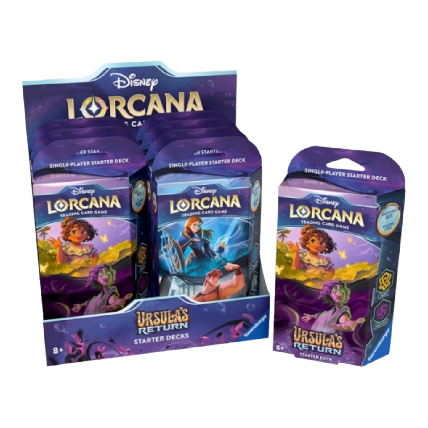 DISNEY LORCANA SERIE 4 - URSULA'S RETURN STARTER DECK (INGLÉS)
