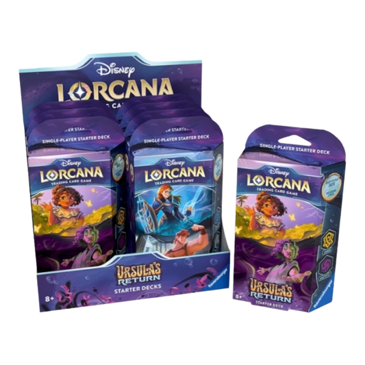 DISNEY LORCANA SERIE 4 - URSULA'S RETURN STARTER DECK (INGLÉS)