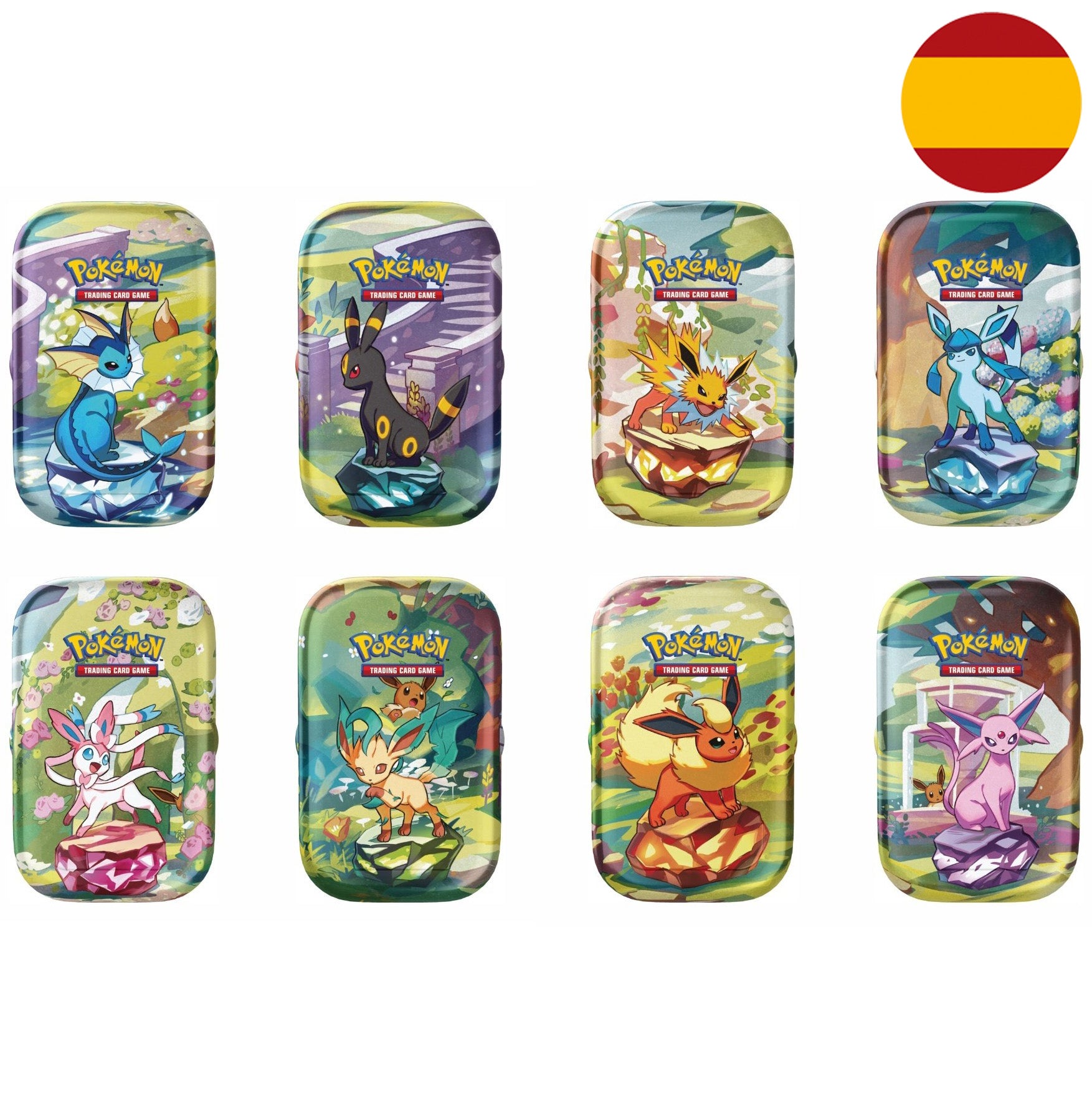 POKEMON TCG MINI TIN PRISMATIC EVOLUTIONS SV8.5 (SPANISH) SUNNY COLLECTIBLES S.L POKEMON TCG MINI TIN PRISMATIC EVOLUTIONS SV8.5 (SPANISH) SUNNY COLLECTIBLES S.L