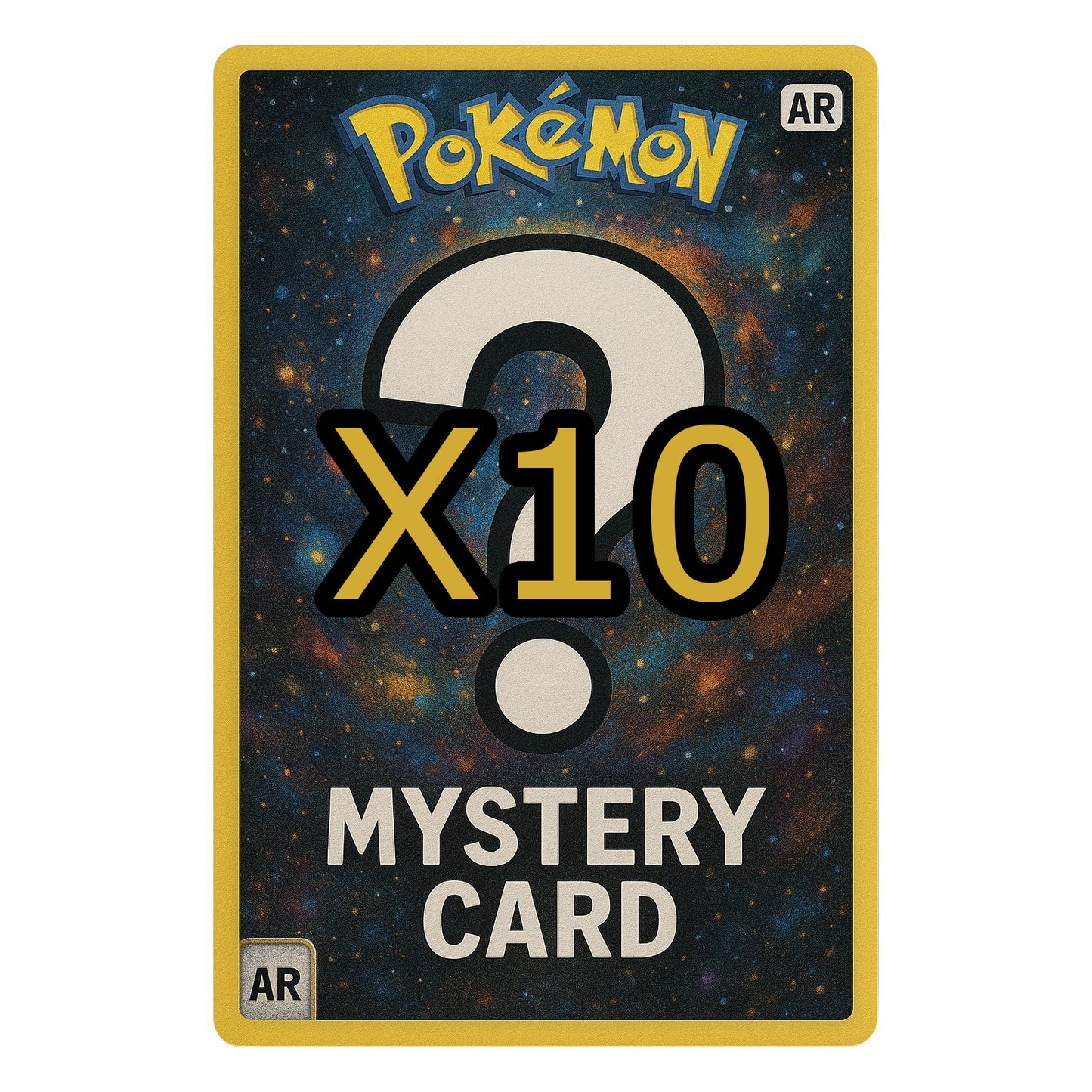 CARTA POKEMON AR MYSTERY CARD (JAPONÉS)