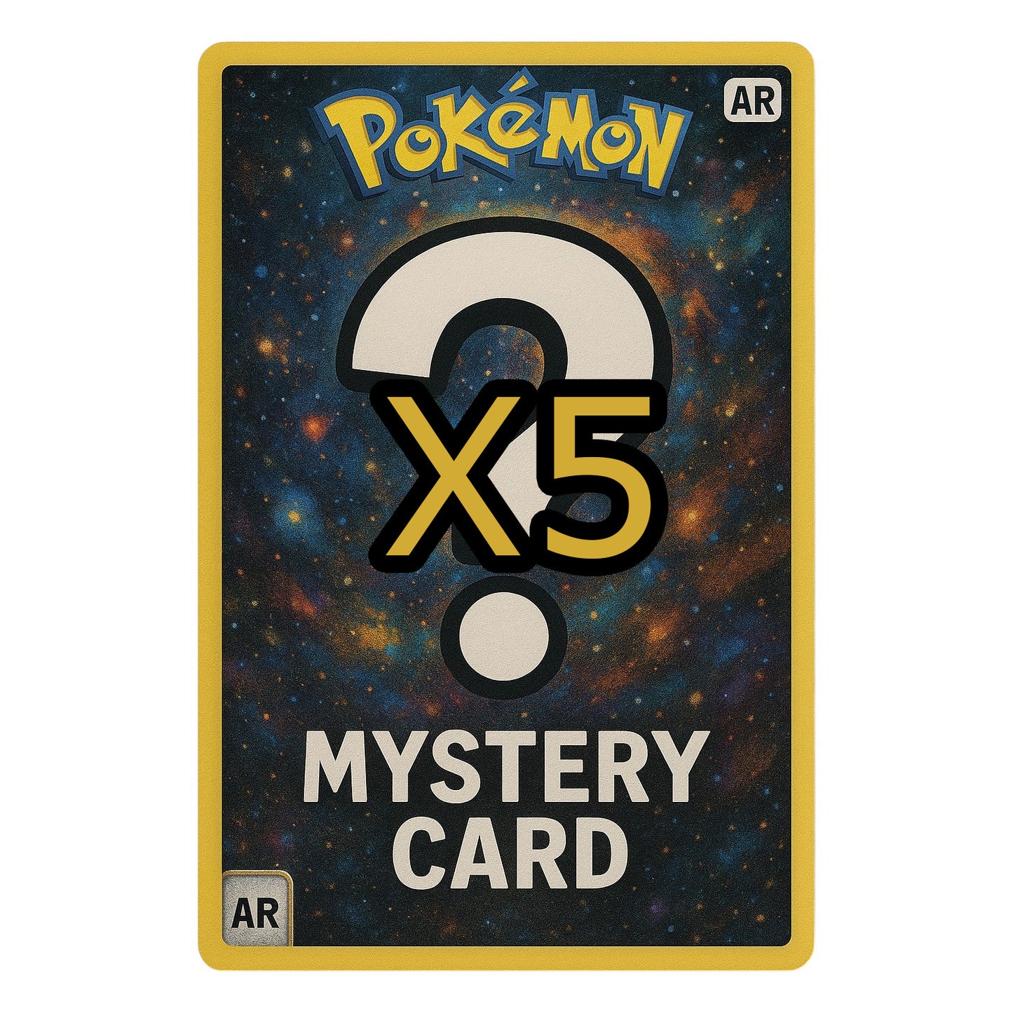 CARTA POKEMON AR MYSTERY CARD (JAPONÉS)