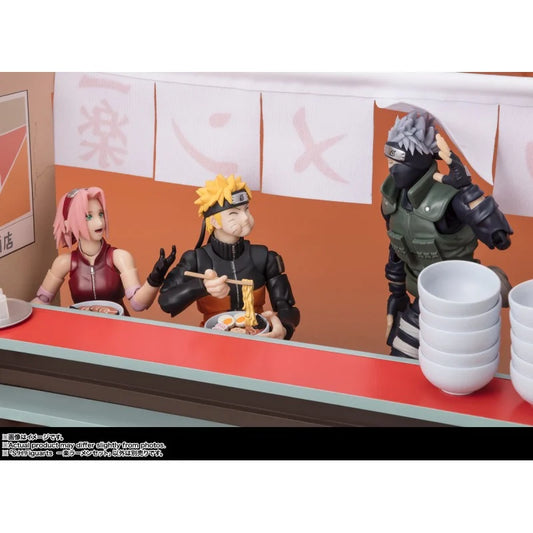 ICHIRAKU RAMEN SET - NARUTO SHIPPUDEN - S.H. FIGUARTS BANDAI SPIRITS TAMASHII NATIONS