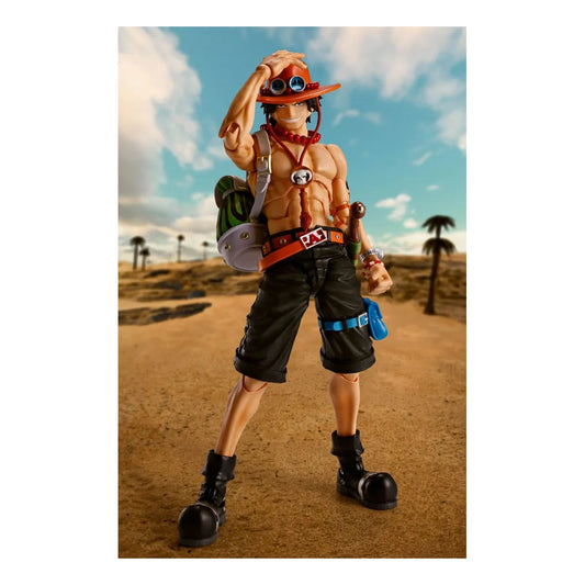 FIGURA ONE PIECE PORTGAS D. ACE -FIRE FIST- S.H. FIGUARTS BANDAI SPIRITS TAMASHII NATIONS 15,5 CM