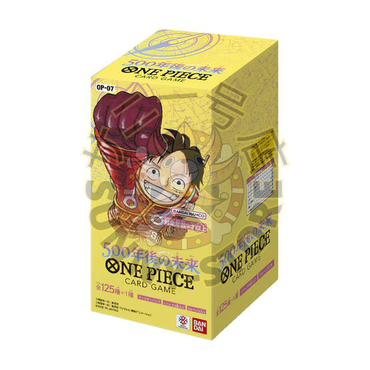 ONE PIECE OP07 - 500 YEARS INTO THE FUTURE CAJA JAPONÉS