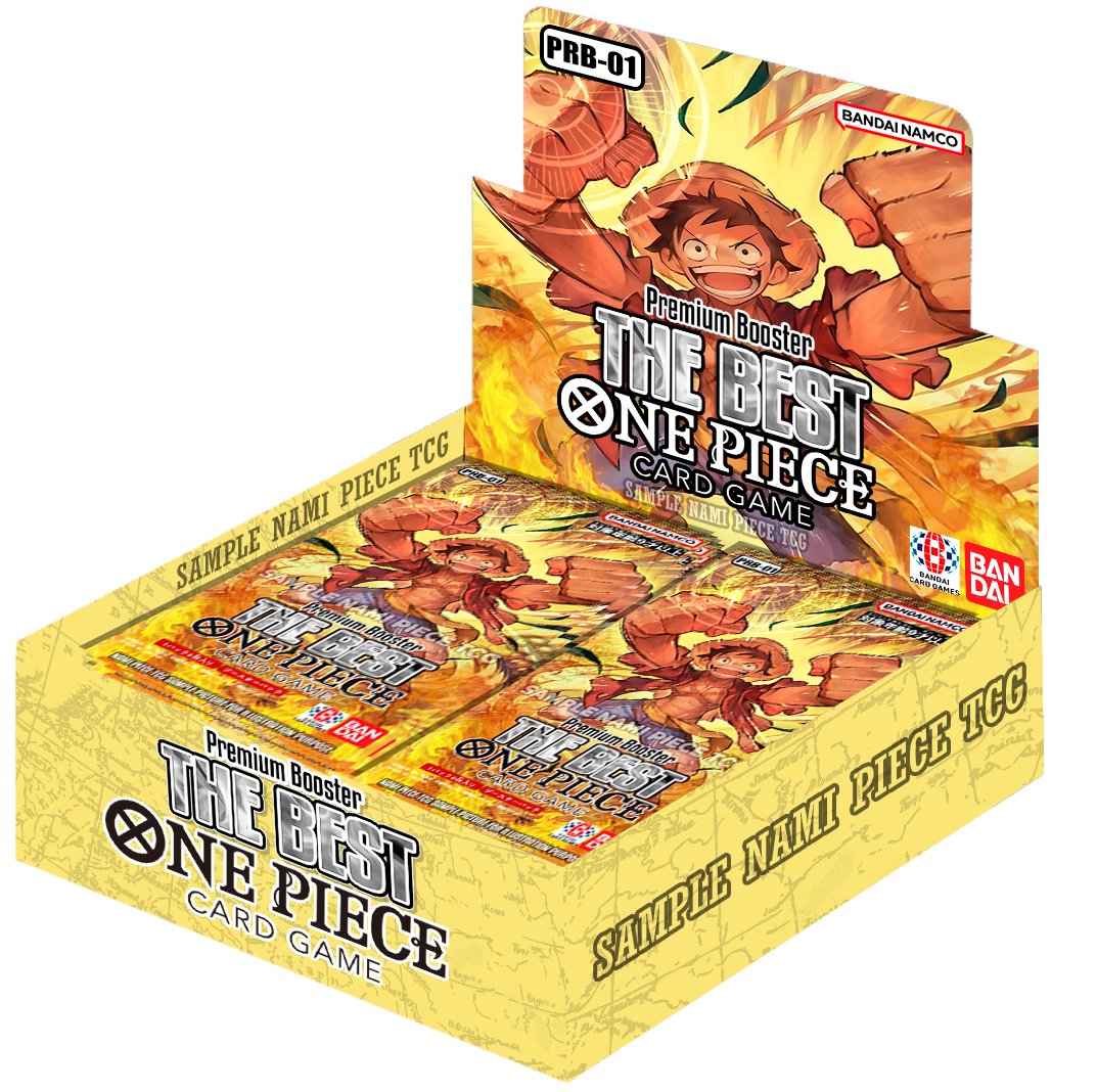 ONE PIECE TCG CARD GAME PRB-01 "THE BEST PREMIUM BOOSTER" ENGLISH