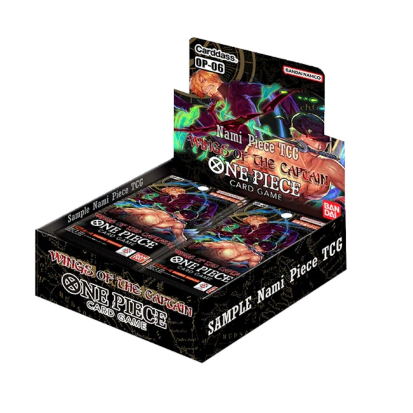 ONE PIECE TCG CARD GAME OP06 "WINGS OF THE CAPTIAN" INGLÉS