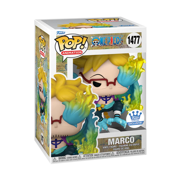 FUNKO POP ONE PIECE MARCO FUNKO EXCLUSIVE #1477