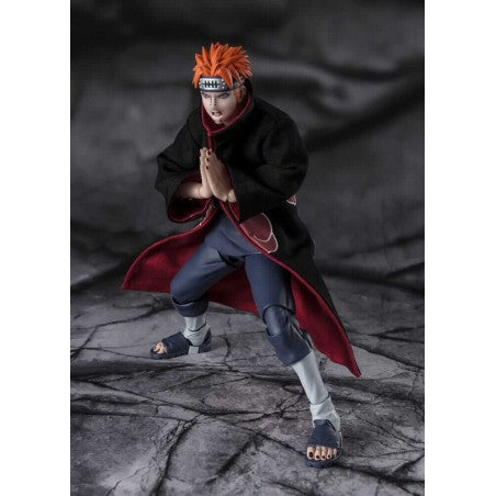 FIGURA PAIN TENDO SIX PATH RINNEGAN NARUTO SHIPPUDEN SH FIGUARTS PREMIUM BANDAI 15.5 CM