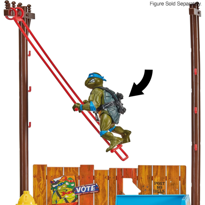 SECRET SEWER LID PLAYSET CLASSIC TMNT MUTANT MODULE - PLAYMATES TOYS
