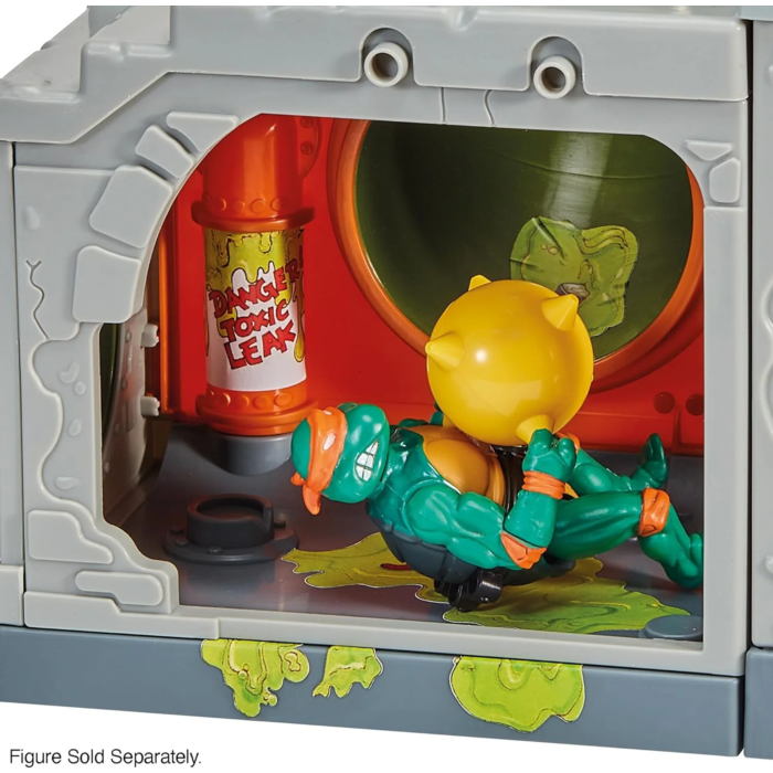 SECRET SEWER LID PLAYSET CLASSIC TMNT MUTANT MODULE - PLAYMATES TOYS