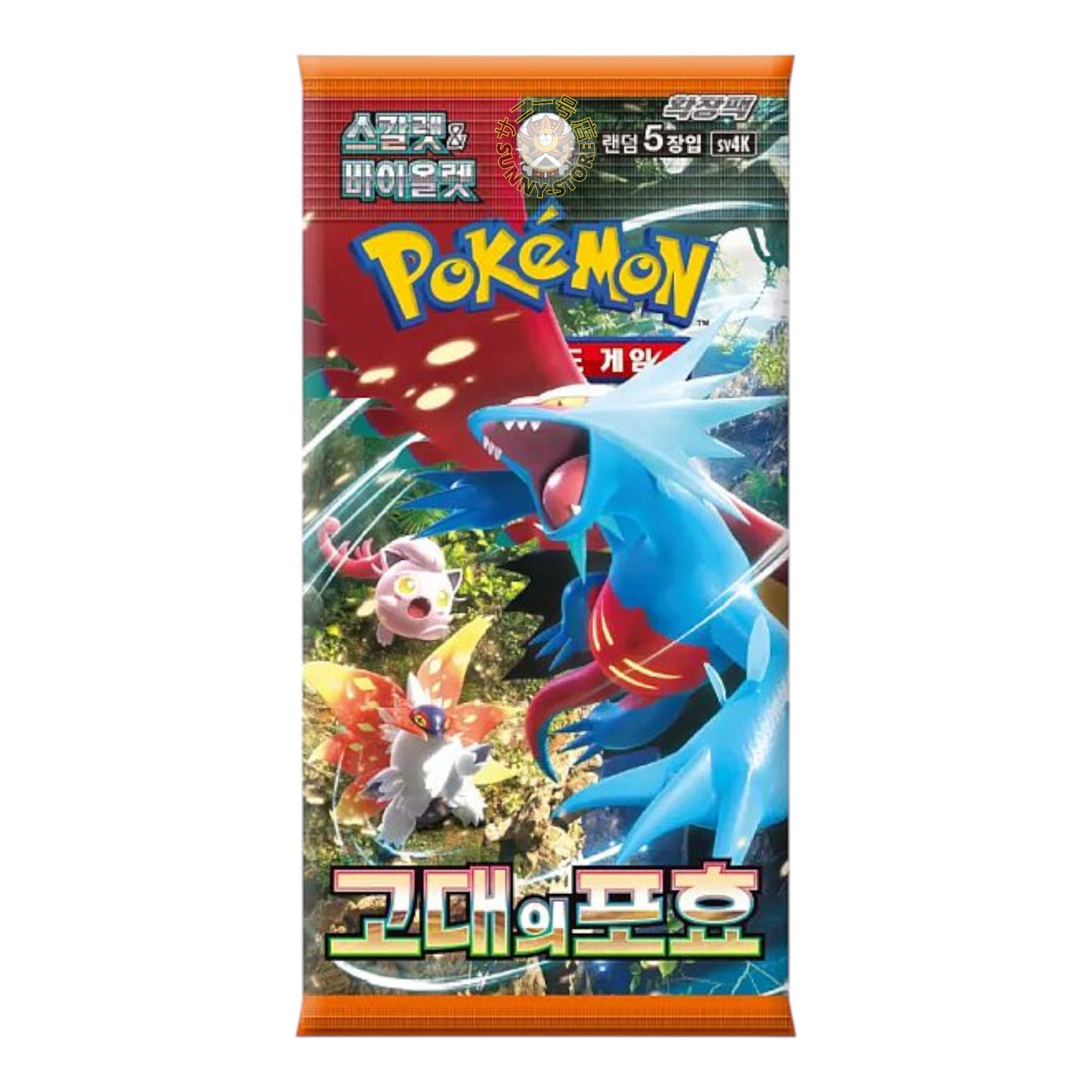 BOOSTER POKEMON SV4K ANCIENT ROAR - SOBRE COREANO