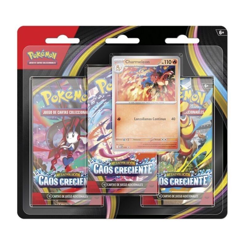 BLISTER 3 SOBRES CAOS CRECIENTE (ESPAÑOL)