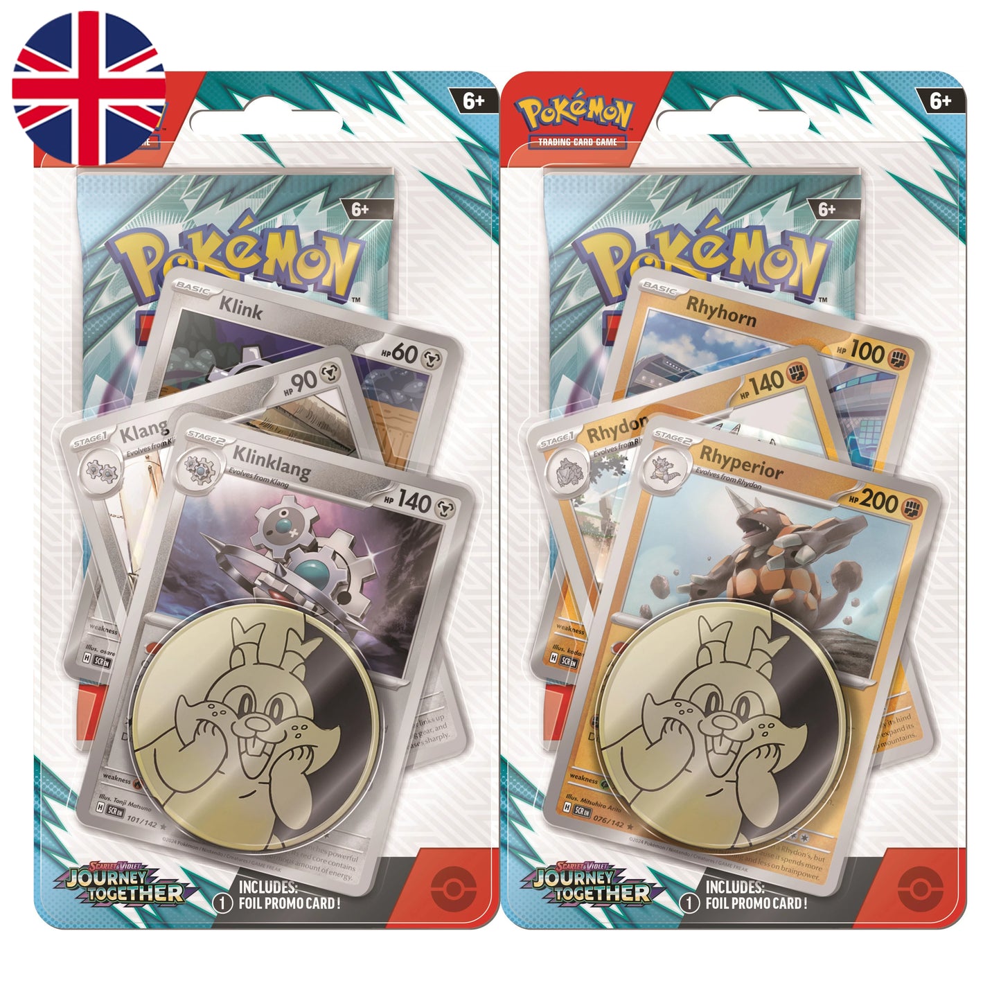 BLISTER PREMIUM PACK POKEMON JOURNEY TOGETHER SV9 (INGLÉS)