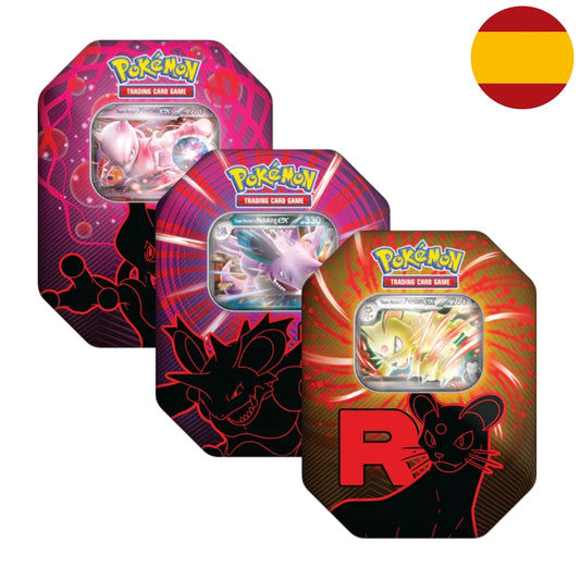 LATA TEAM ROCKET EX POKEMON (ESPAÑOL)
