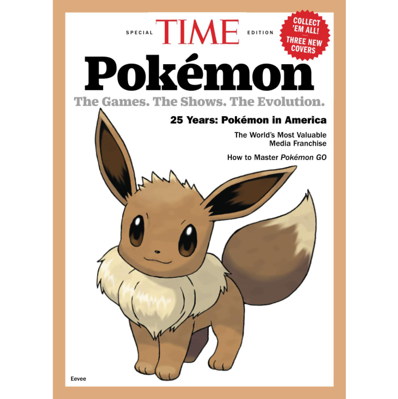 TIME x Pokemon - Eevee (Paperback)