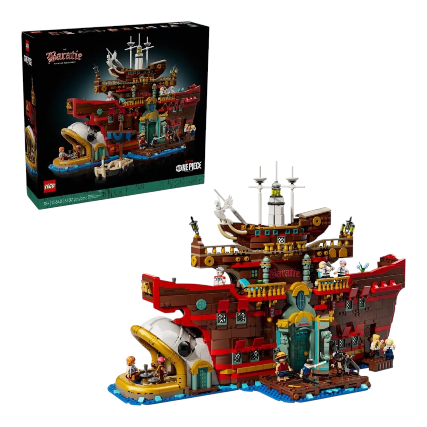 LEGO ONE PIECE BARATIE RESTAURANTE FLORANTE #75640