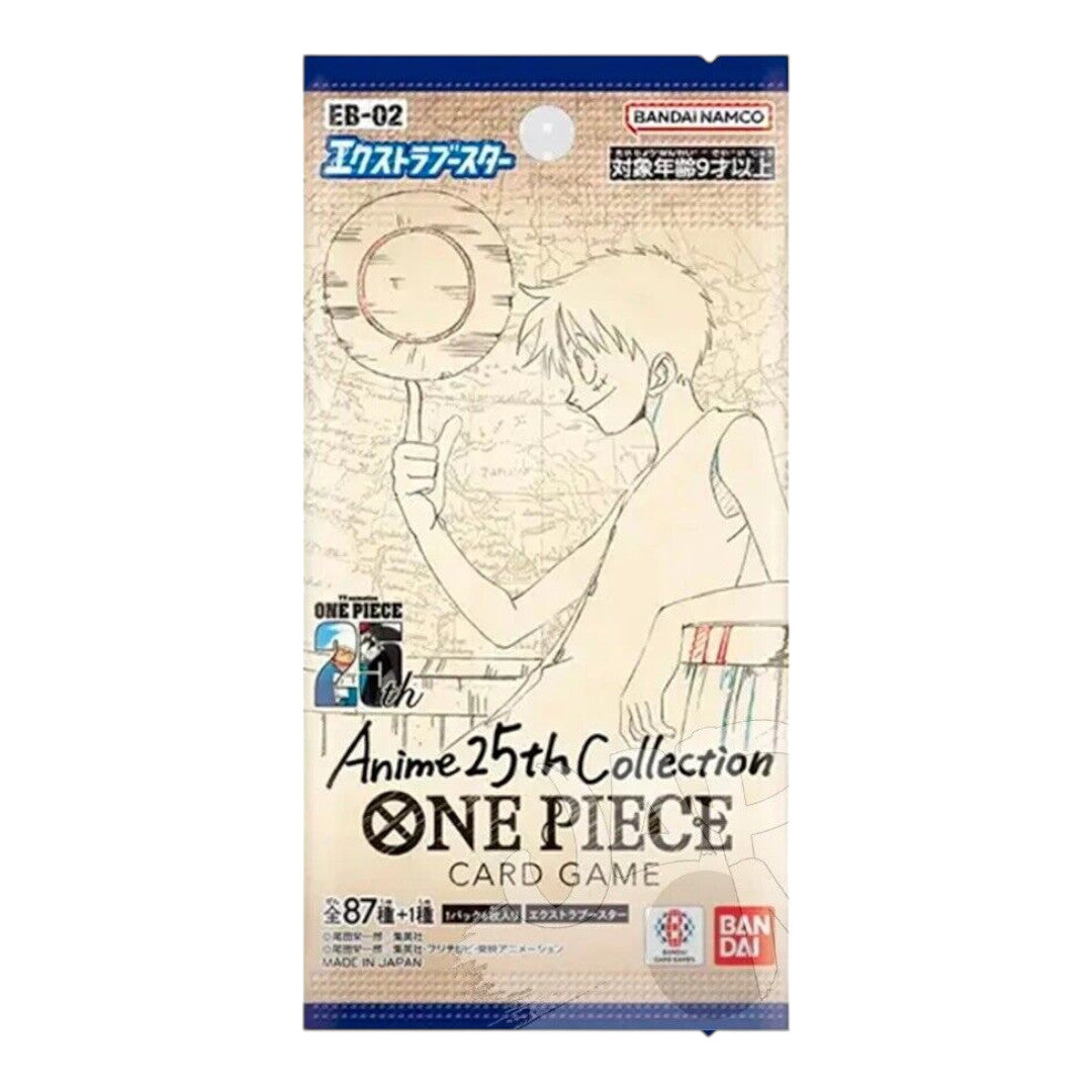 ONE PIECE EB02 - ANIME 25TH COLLECTION EB-02 (JAPANESE)