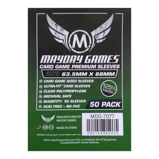 CARD SLEEVES FUNDAS PREMIUM MAYDAY (50 SLEEVES)