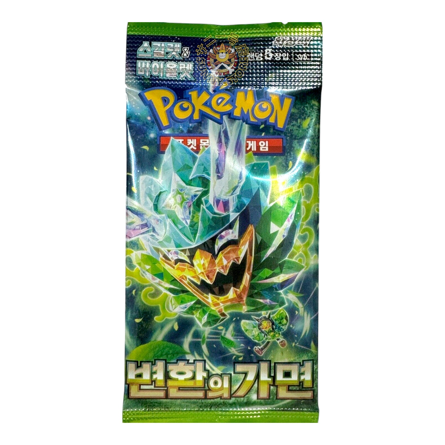 BOOSTER POKEMON MASK OF CHANGE SV6 - SOBRE COREANO