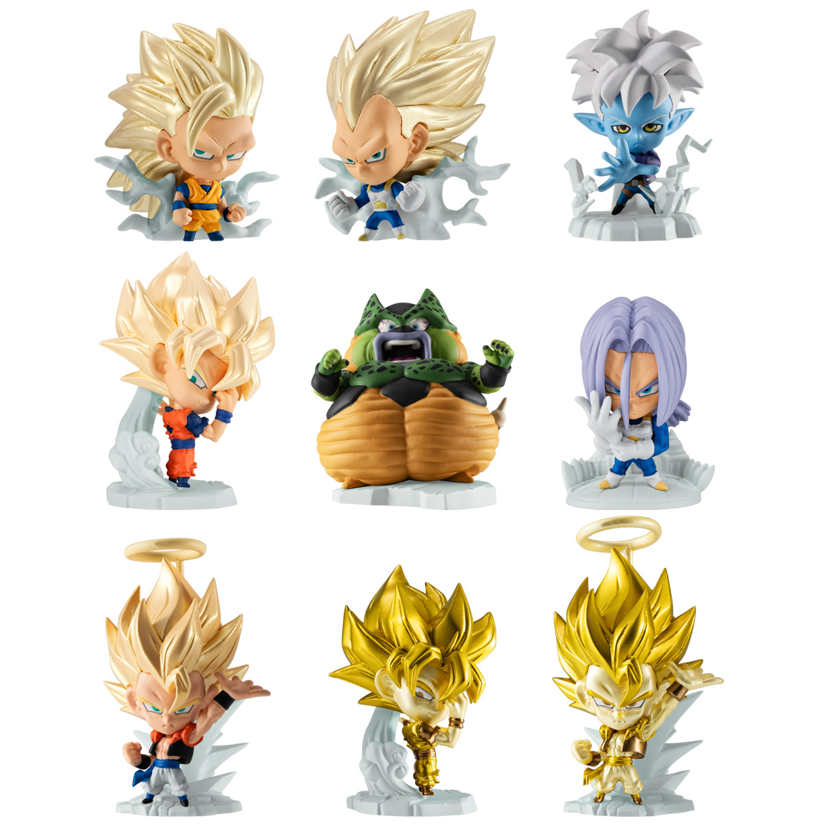 DRAGON BALL - SUPER WARRIOR FIGURE & GUM VOL. 9 BANDAI (MYSTERY)