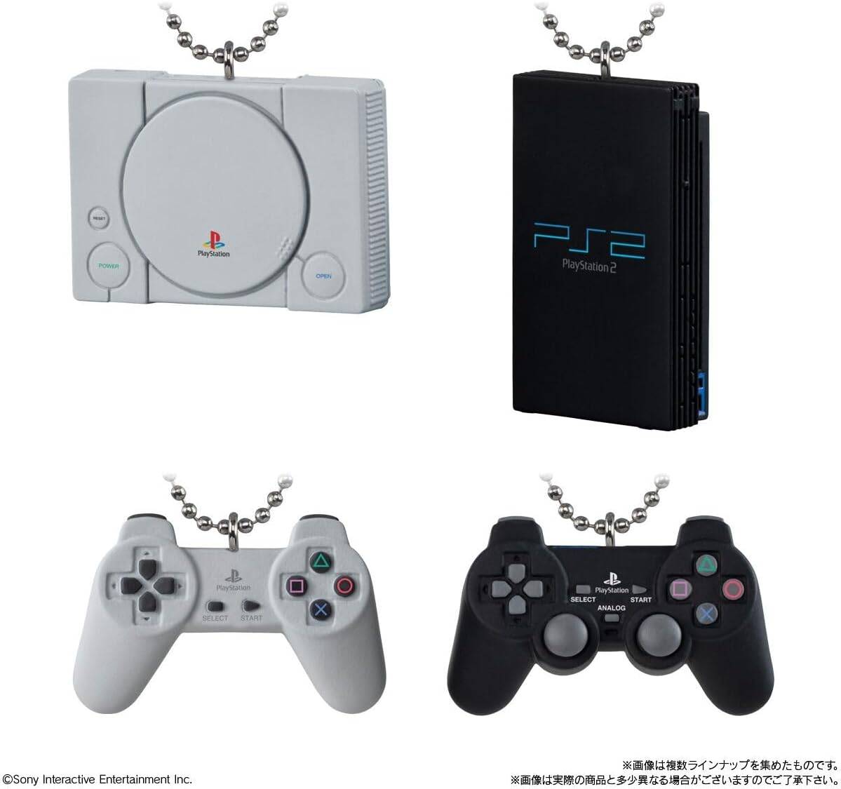 SHOKUGAN - PLAYSTATION MINITURA + GALLETA BANDAI (MYSTERY)