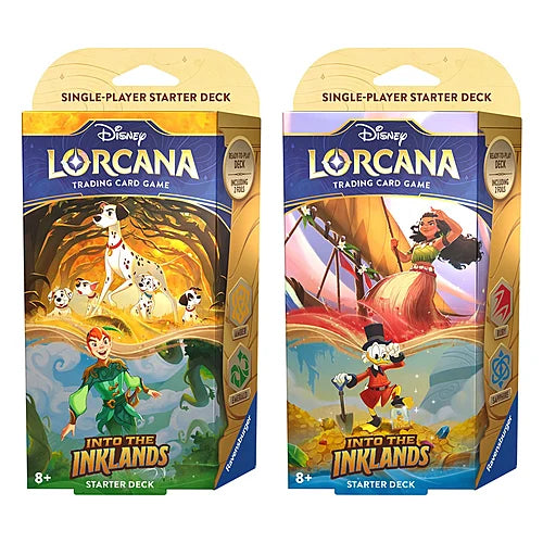 DISNEY LORCANA SERIE 3 - INTO THE INKLANDS STARTER DECK (INGLÉS)