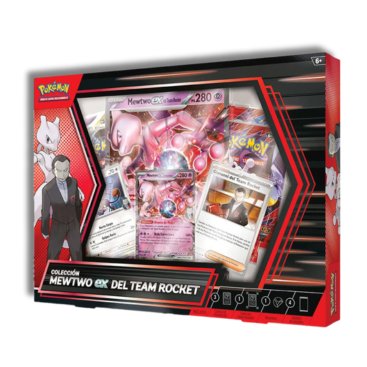 CAJA TEAM ROCKET EX POKEMON (ESPAÑOL)