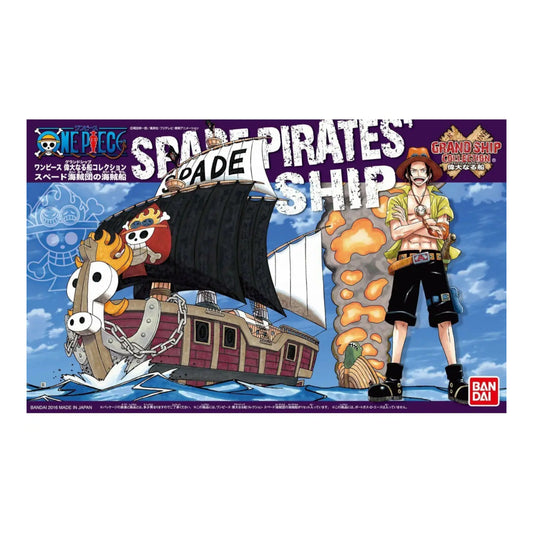 ONE PIECE GRAND SHIP COLLECTION SPADE PIRATES' ACE RE-RUN MODEL KIT