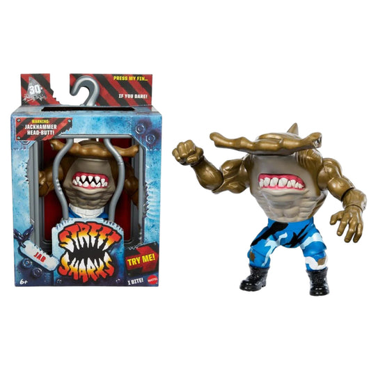 STREET SHARKS 2024 JAB MATTEL 30TH ANNIVERSARY 6" ARTICULATED