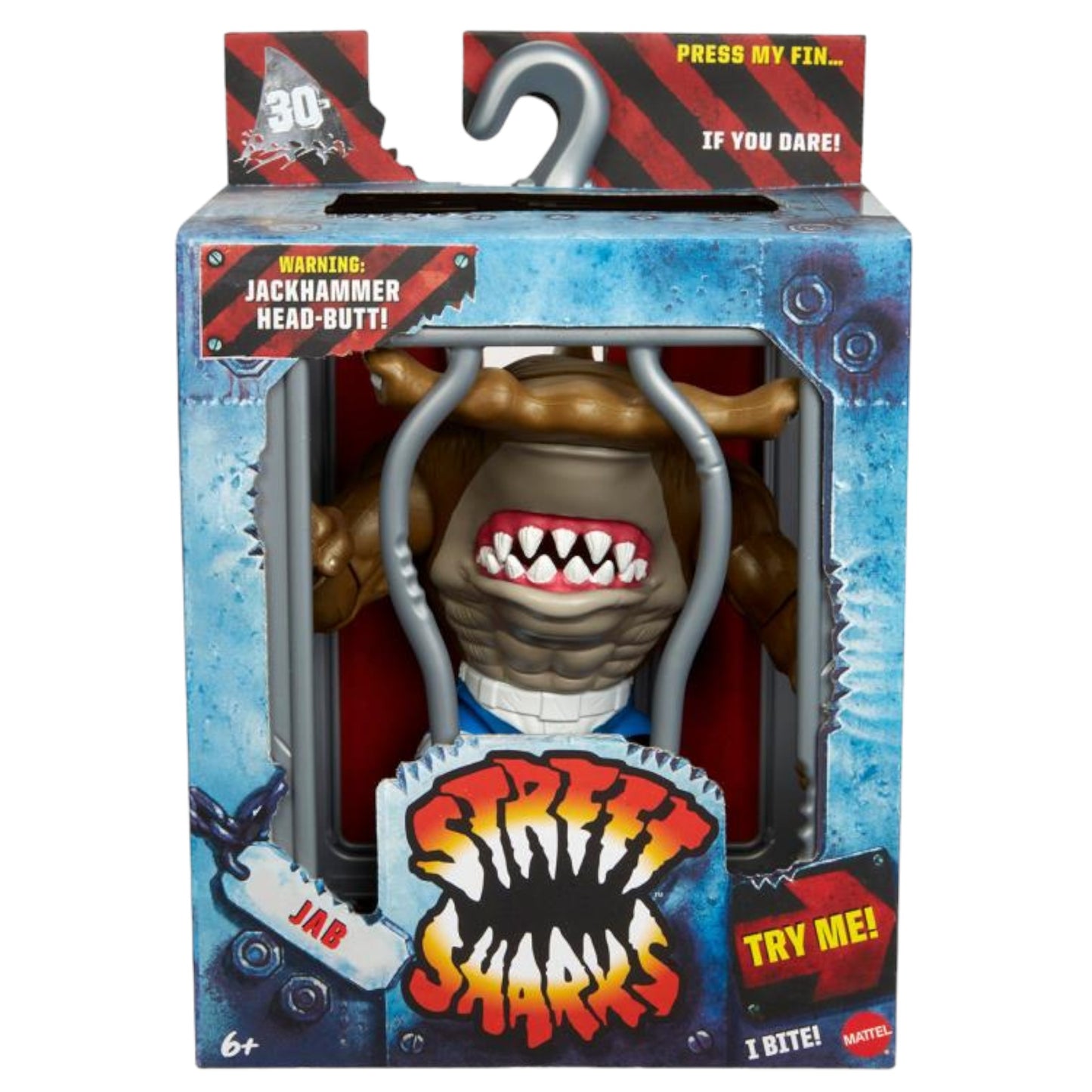 STREET SHARKS 2024 JAB MATTEL 30TH ANNIVERSARY 6" ARTICULATED