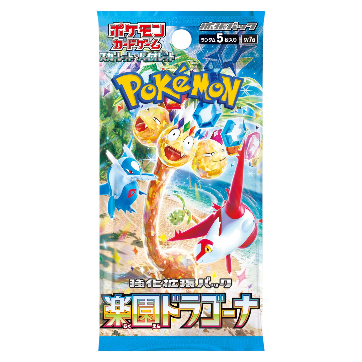 BOOSTER POKEMON SV7A PARADISE DRAGONA - JAPANESE
